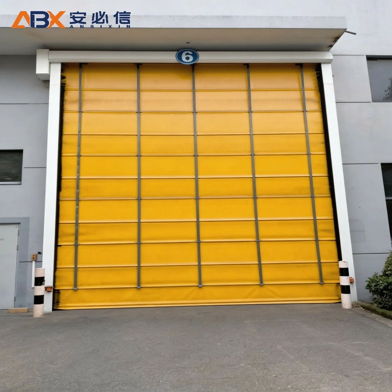 西藏背带堆积门项目案例｜安必信工业门厂家